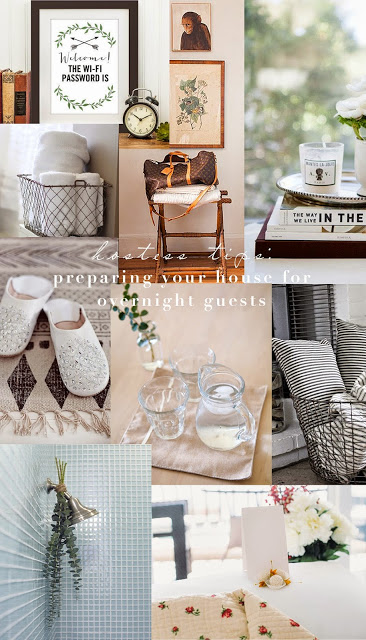 a hostess guide on how to prepare your house for overnight guests