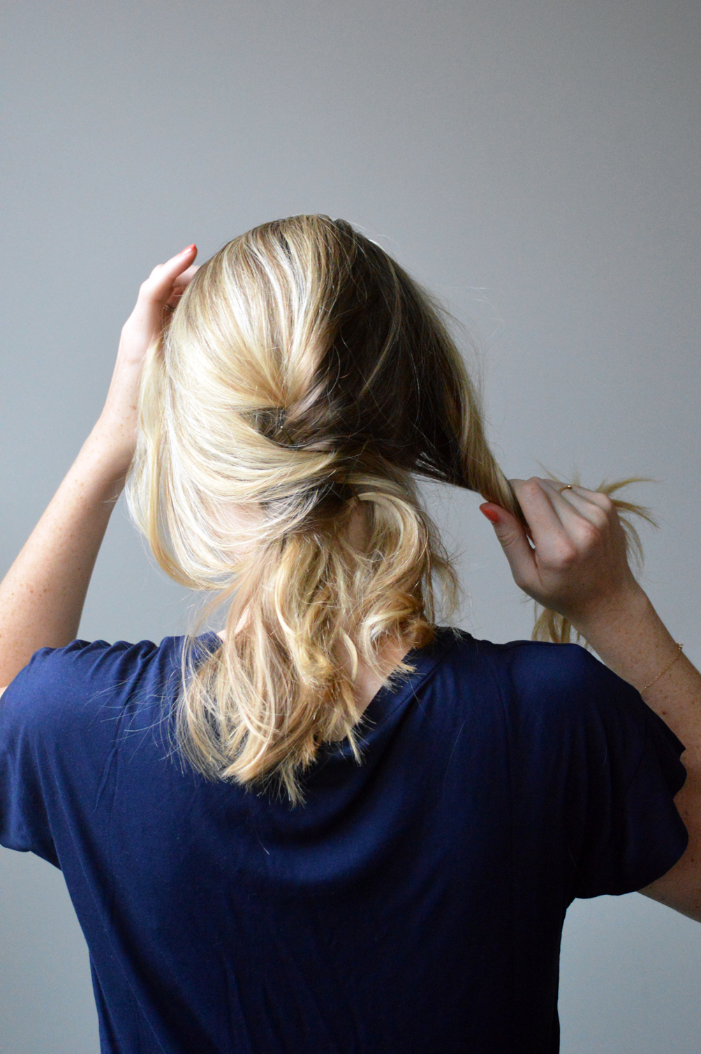 lifestyle blogger hair tutorial