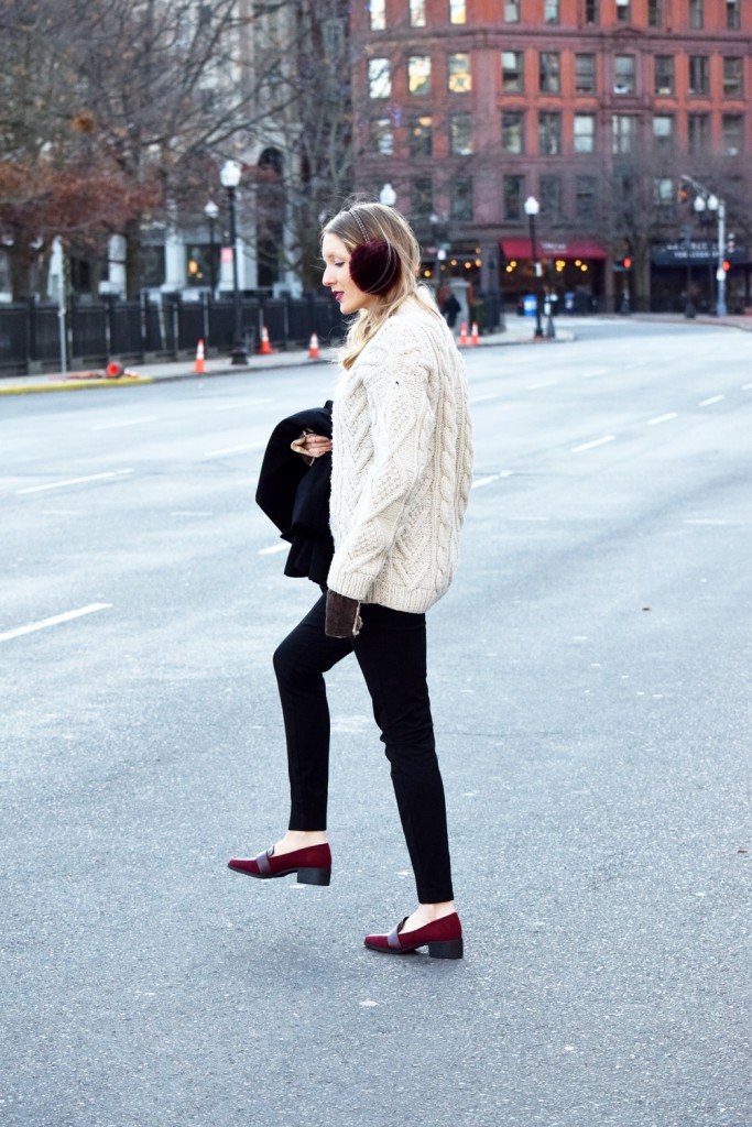 block heel loafers uk