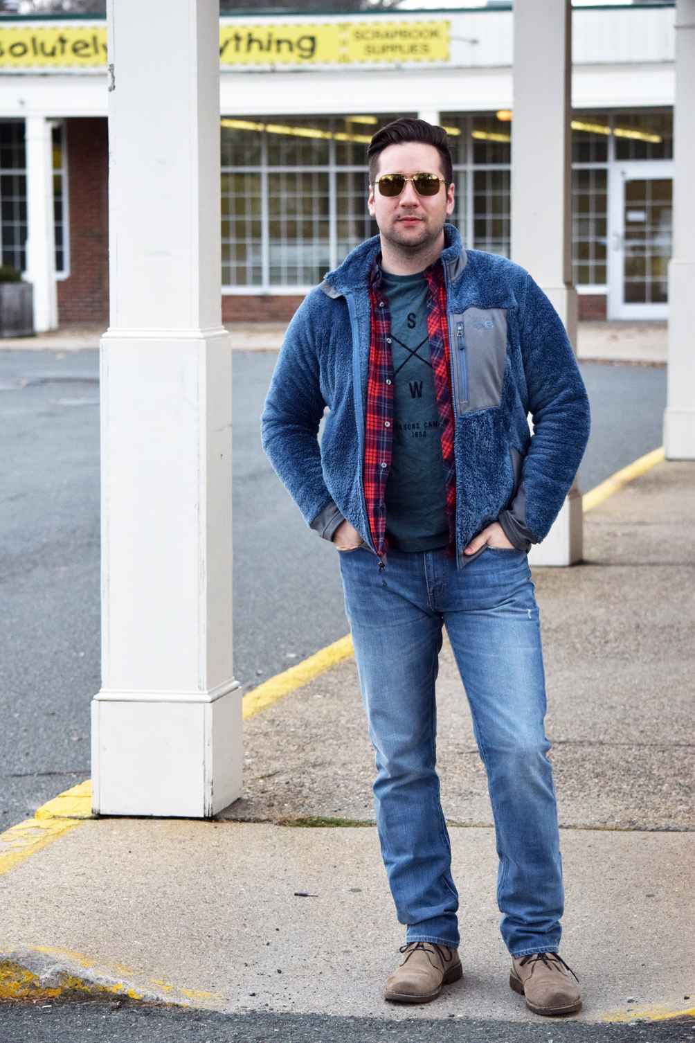 men's casual fall outfit + holiday gift ideas for him