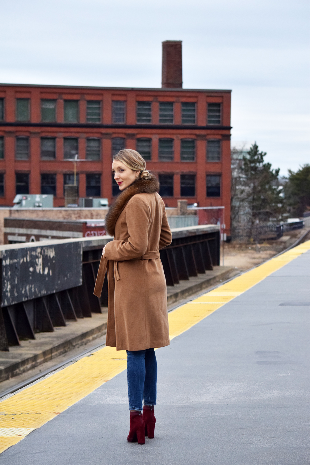 fall winter outfit inspiration - one brass fox
