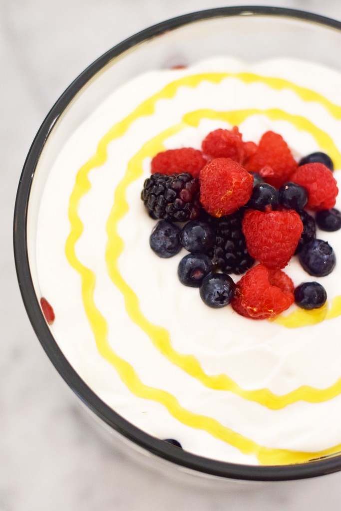 granola yogurt trifle One Brass Fox