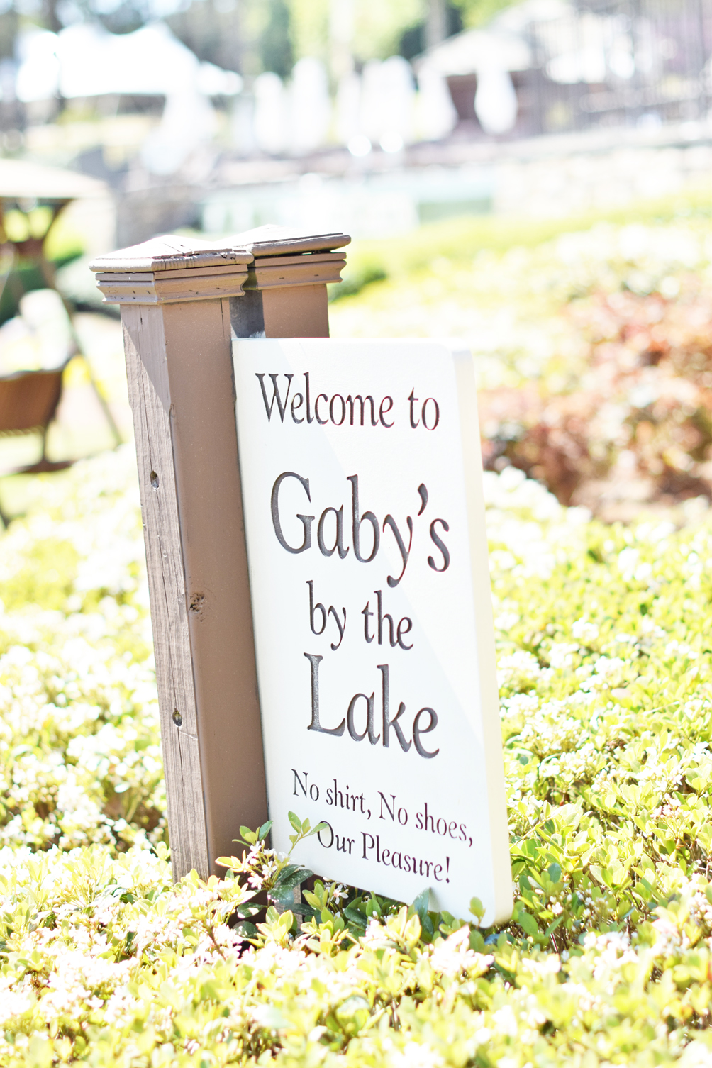 Gaby's by the Lake restaurant - one brass fox