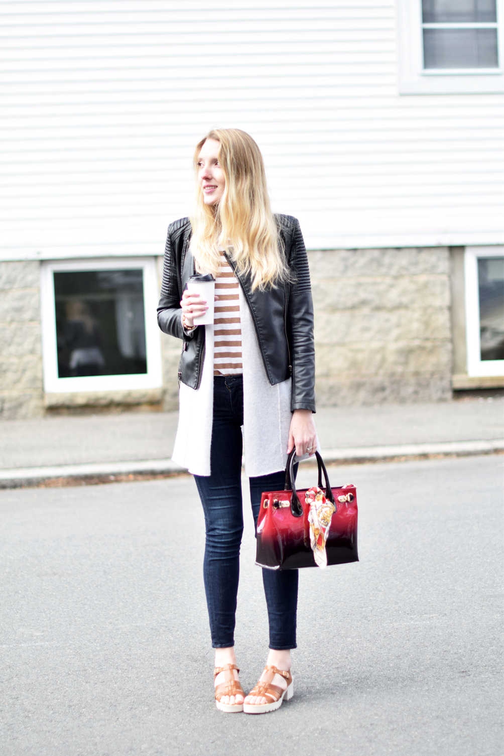 easy spring outfit inspiration - one brass fox