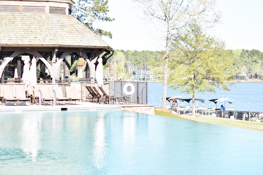 infinity pool at The Ritz-Carlton, Reynolds Lake Oconee - one brass fox