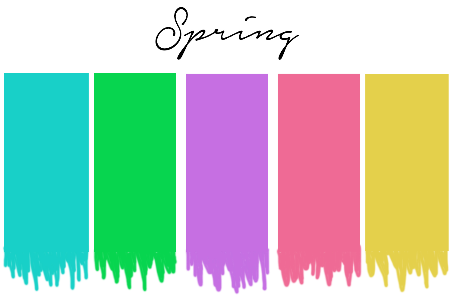 Spring Color Analysis Chart