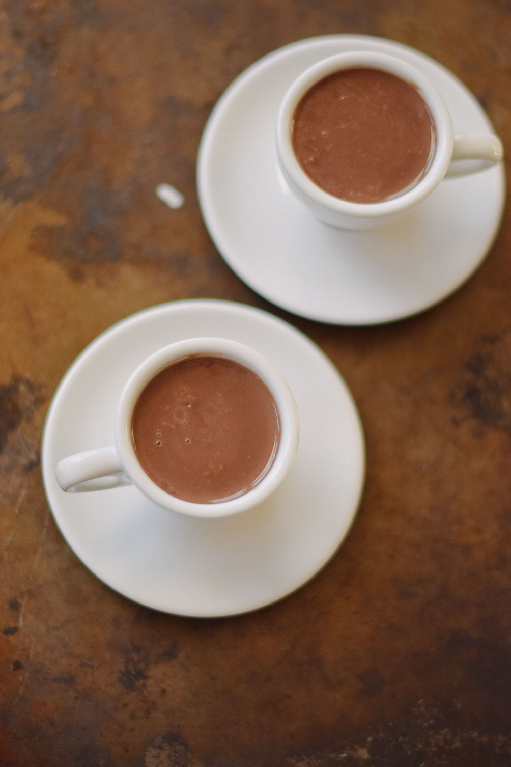 Leslie Musser shares an easy and delicious recipe for decadent sipping chocolate on one brass fox