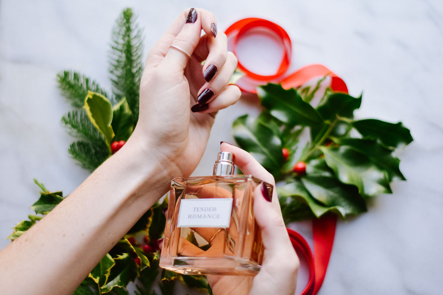 choosing a winter fragrance with Ralph Lauren Tender Romance