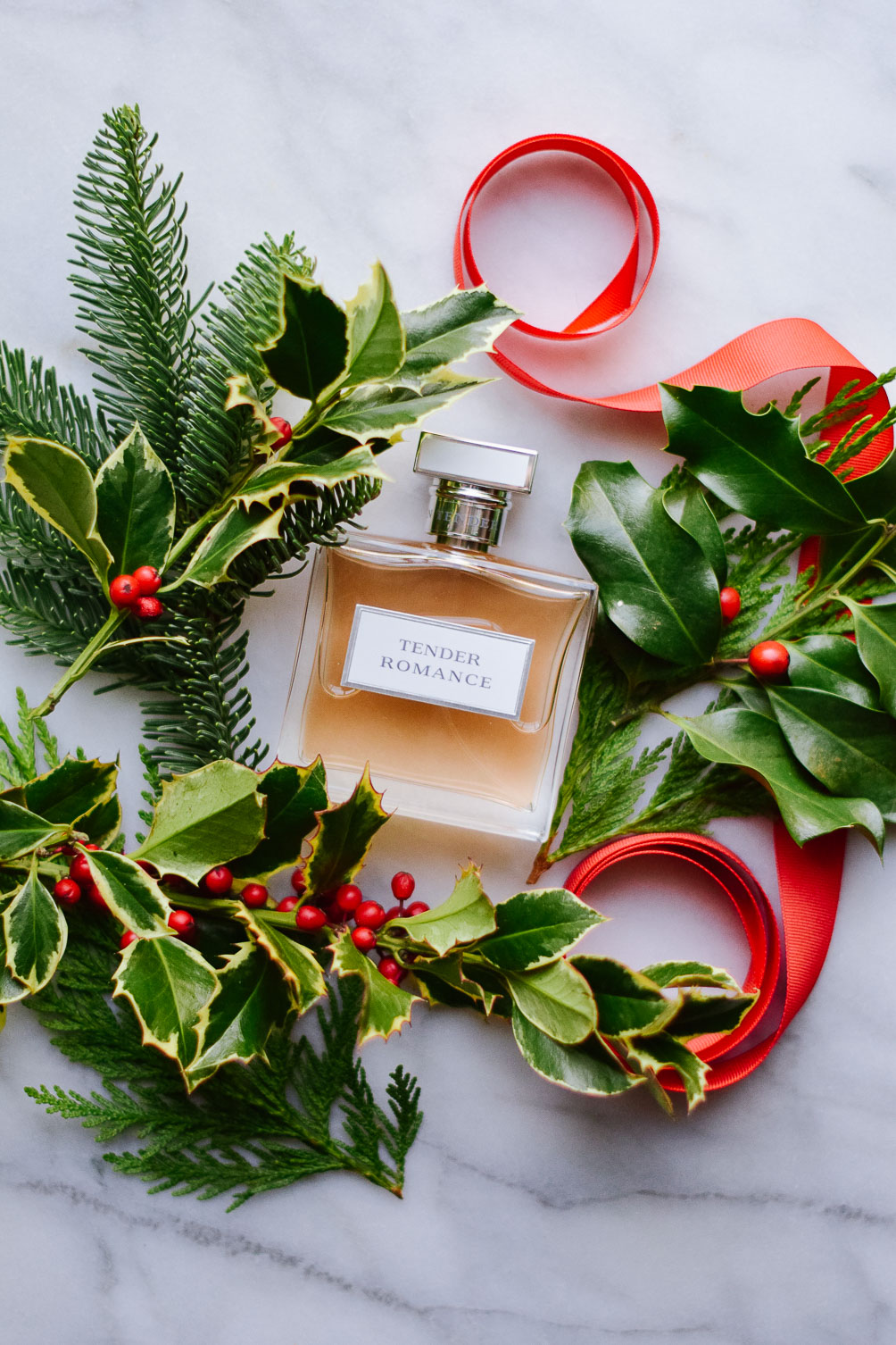 choosing a winter fragrance with Ralph Lauren Tender Romance
