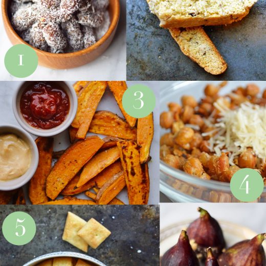 sharing six of the best quick spring snacks from savory to sweet