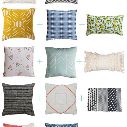 interior design tips for styling throw pillows