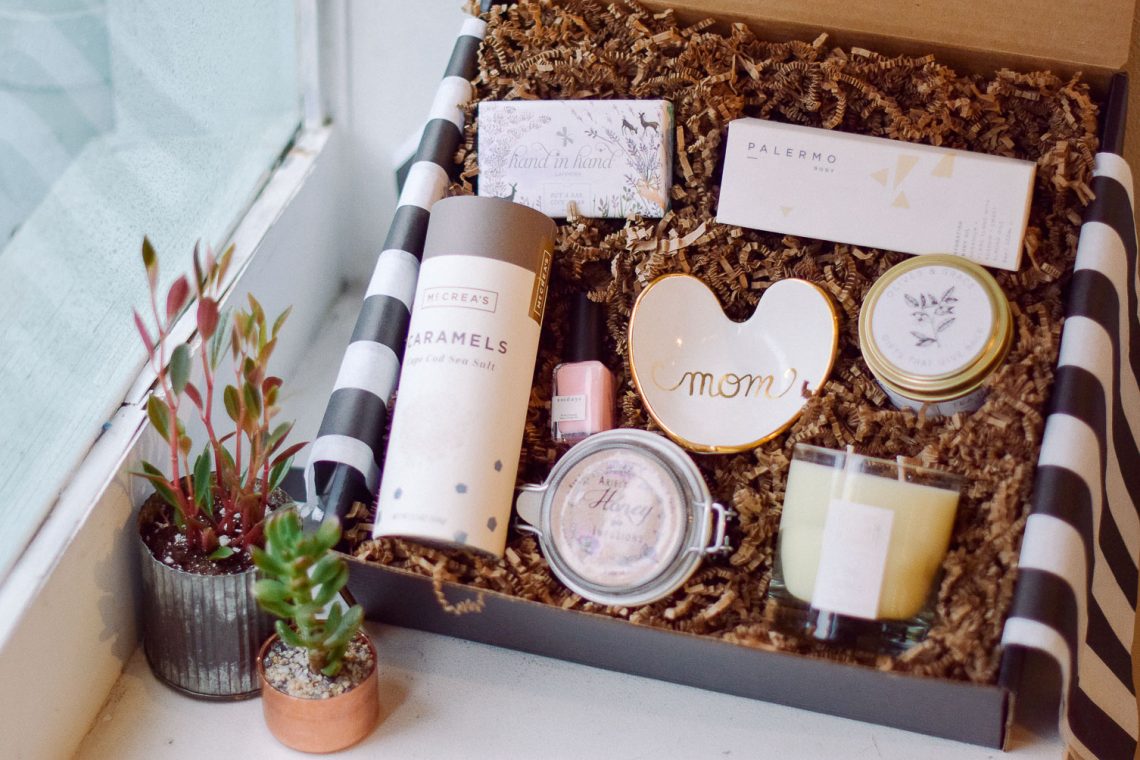 gift box ideas for mother's day One Brass Fox