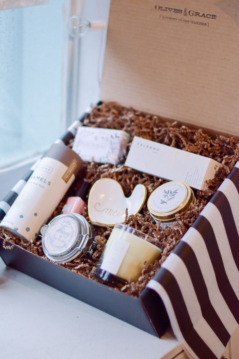 gift box ideas for mother's day - One Brass Fox