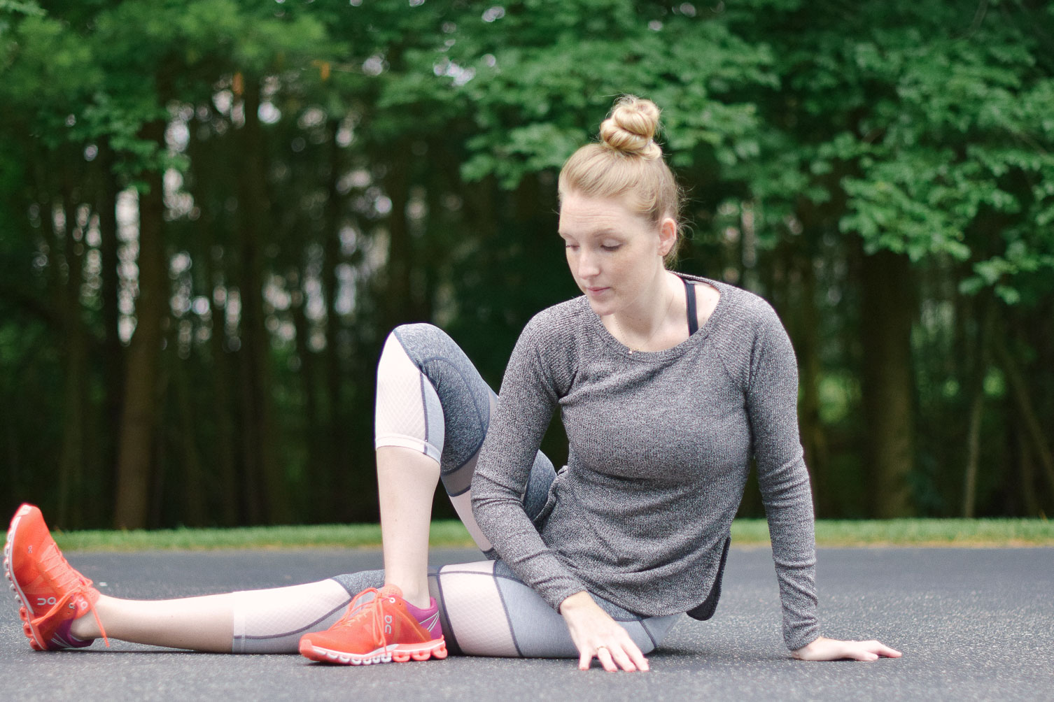 sharing activewear worth working out for in an athletic outfit post on one brass fox