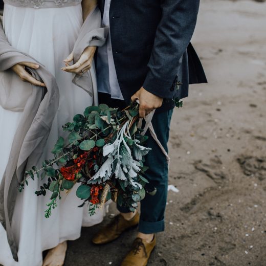 celebrating our four year anniversary with fun couples questions and a wedding photo shoot in New England