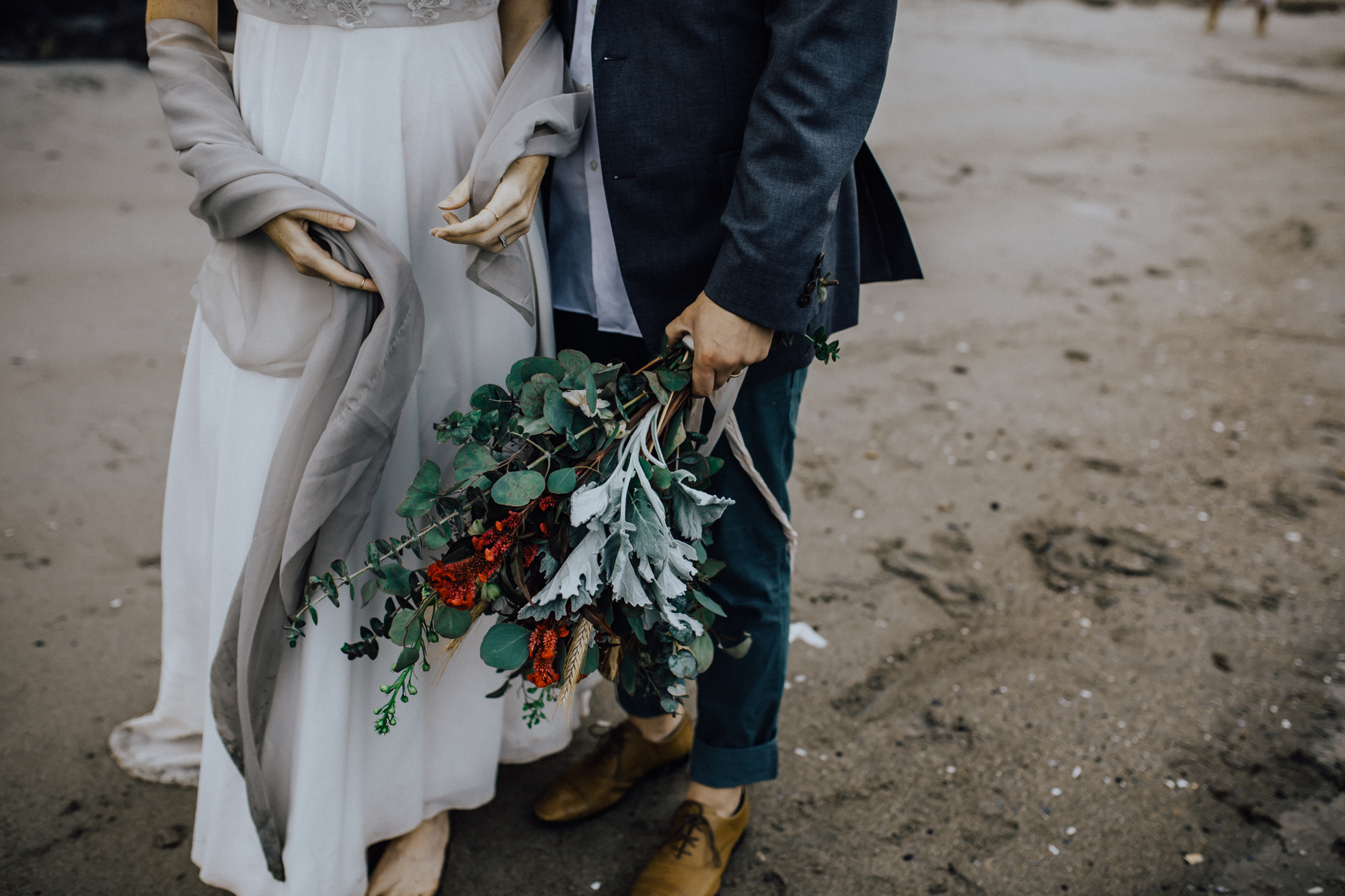 celebrating our four year anniversary with fun couples questions and a wedding photo shoot in New England