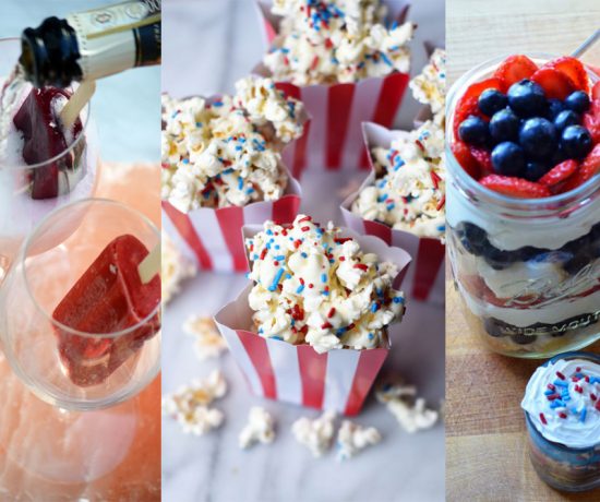 sharing the best easy fourth of july recipes for drinks, appetizers, snacks, and dessert