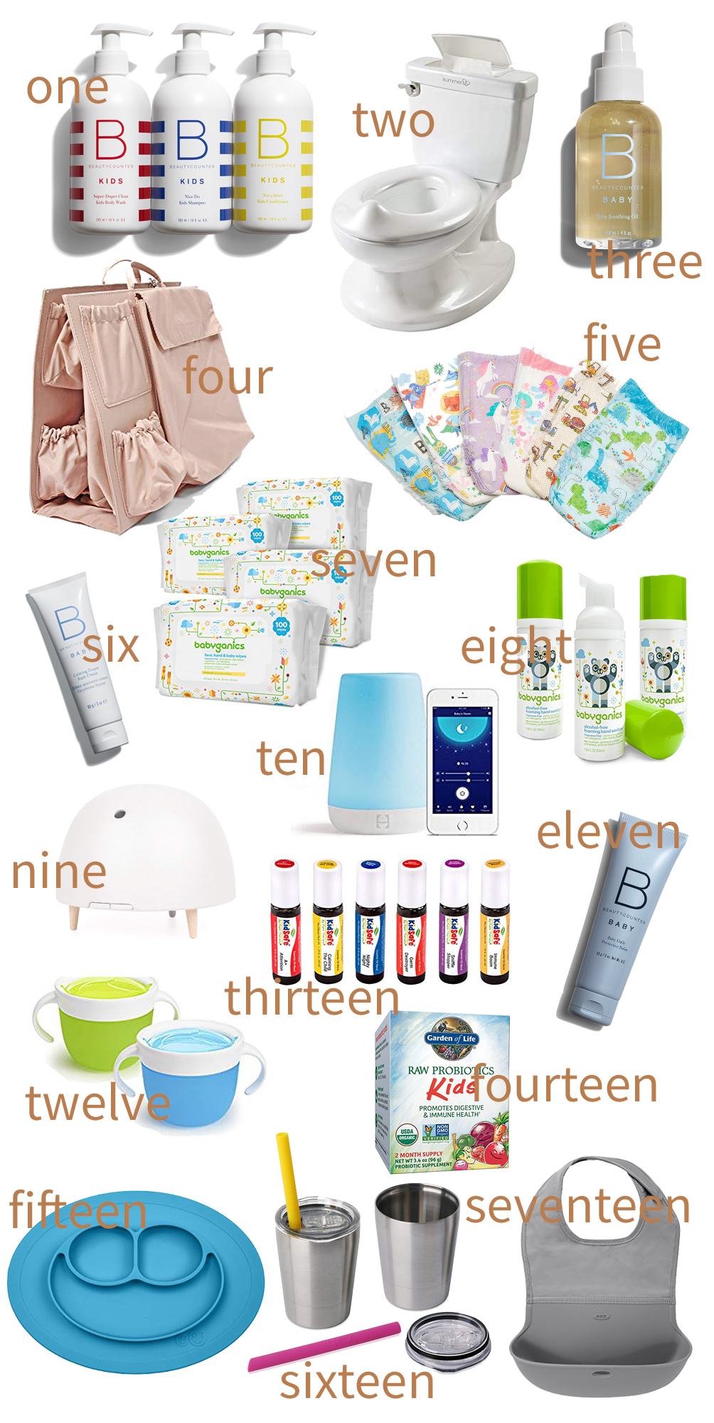 sharing a list of toddler essentials we use every day