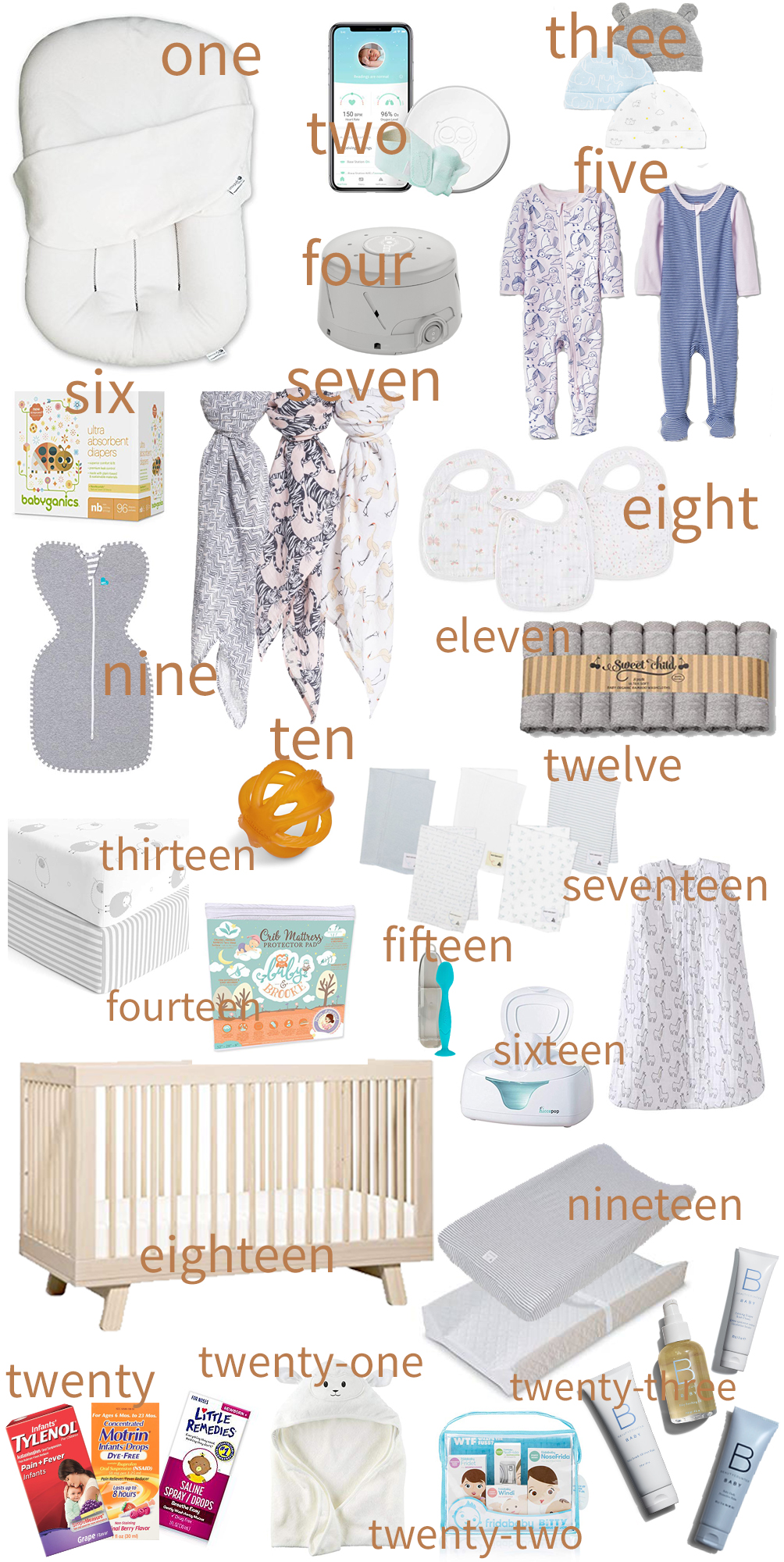 15 Newborn Baby Essentials — Brooks & Stone