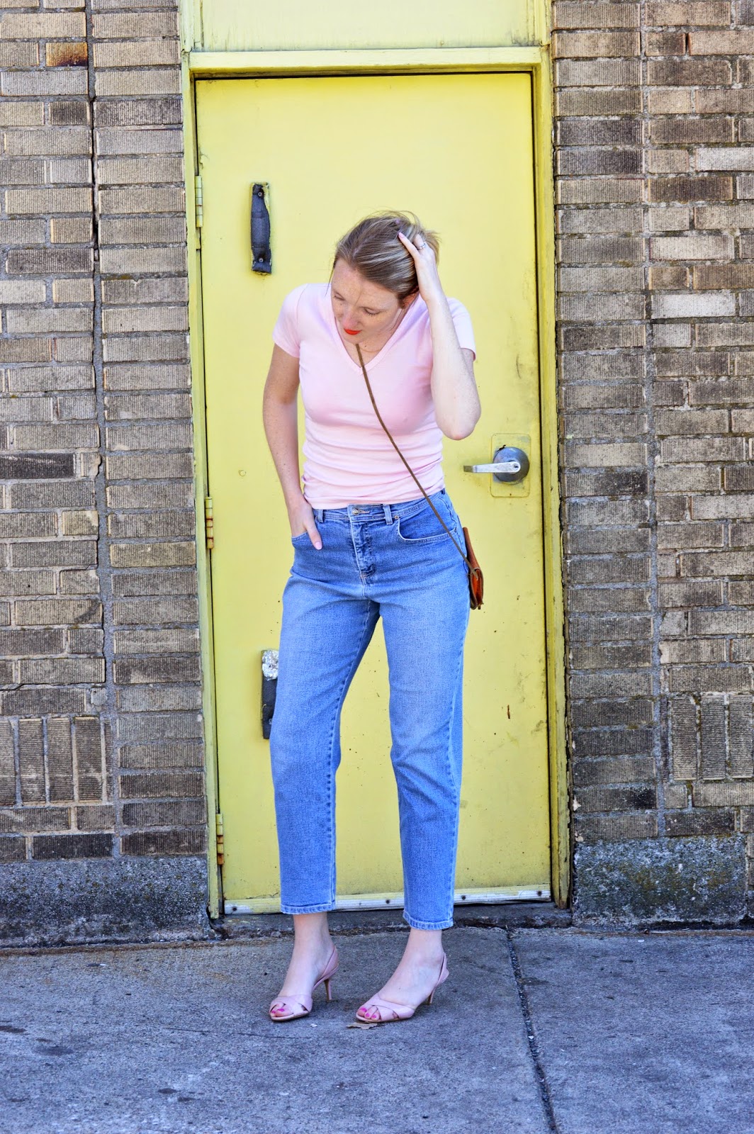 the mom jeans trend - One Brass Fox