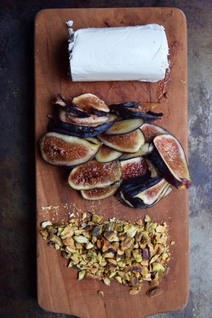 fig and honey goat cheese pizza One Brass Fox