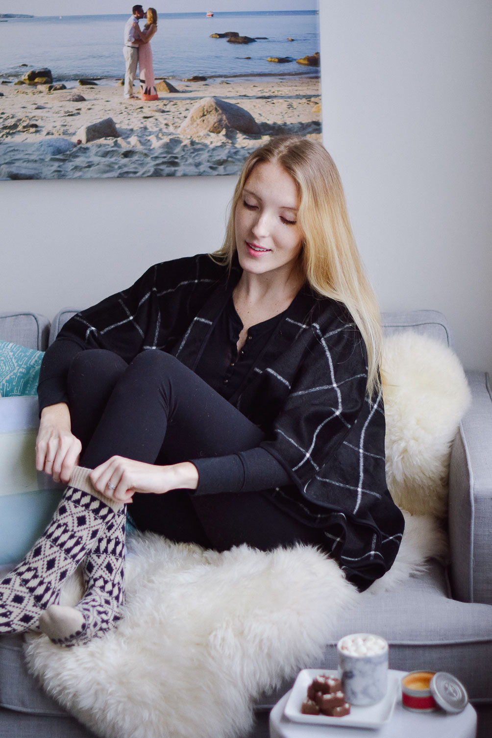 Cozy At Home Outfit - One Brass Fox - One Brass Fox // Powered By  Chloédigital