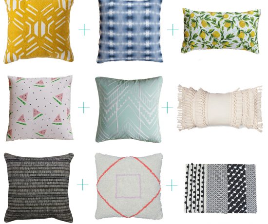 interior design tips for styling throw pillows
